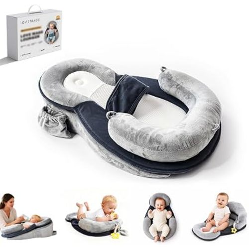 Baby Feeding Pillow, Anti Overflow Breast Feeding Pillow, Tummy Time Mat