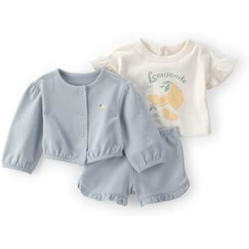 Carter's baby-girls 3-Piece Short Set