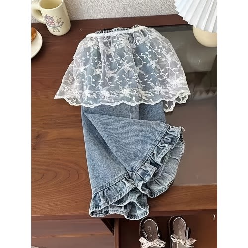 18mth Spring 2025 New Children's Korean Casual Pants - Casual Jeans