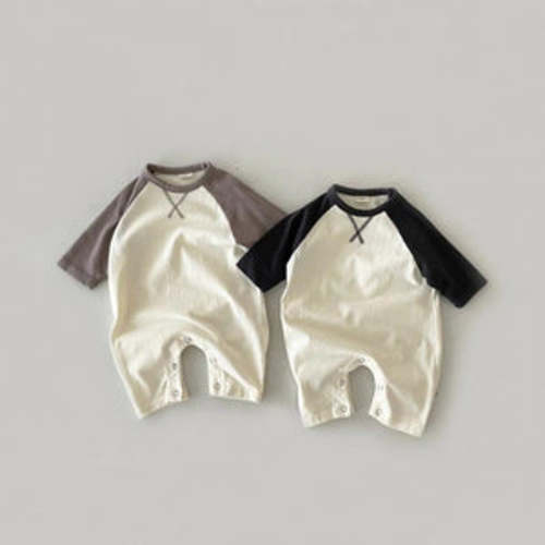 Comfy Color Block Romper – Teeny Mini Me