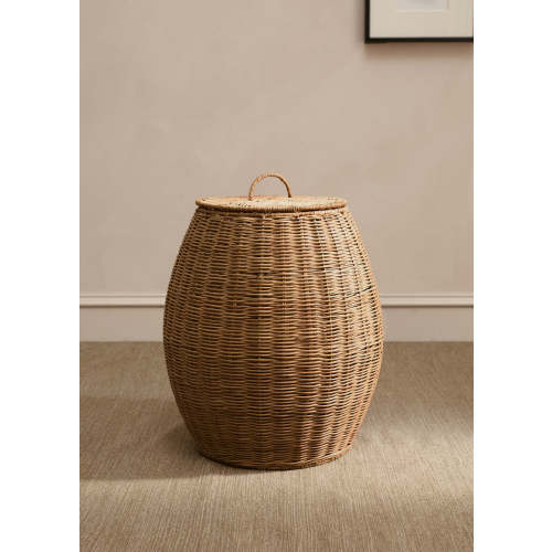 Oval rattan basket - Home | MANGO United Kingdom