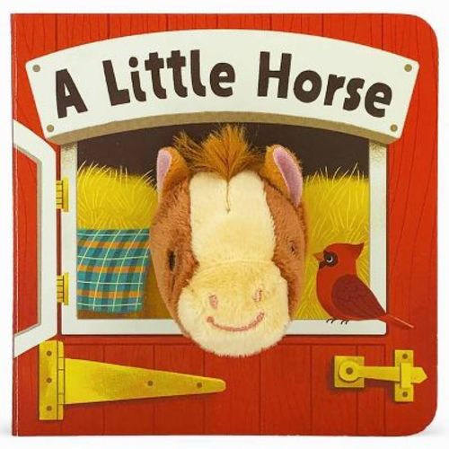 A Little Horse Puppet Book - by Brick Puffinton (Board Book)
