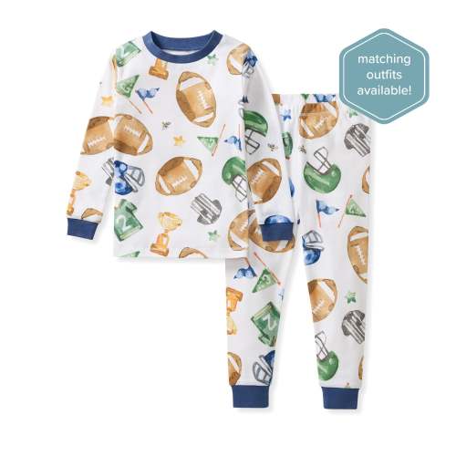 Field Goal Organic Cotton Two-Piece Pajamas – Burt's Bees Baby