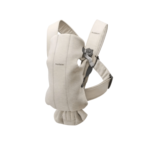 BabyBjorn Baby Carrier Mini, Light Beige 3D Jersey