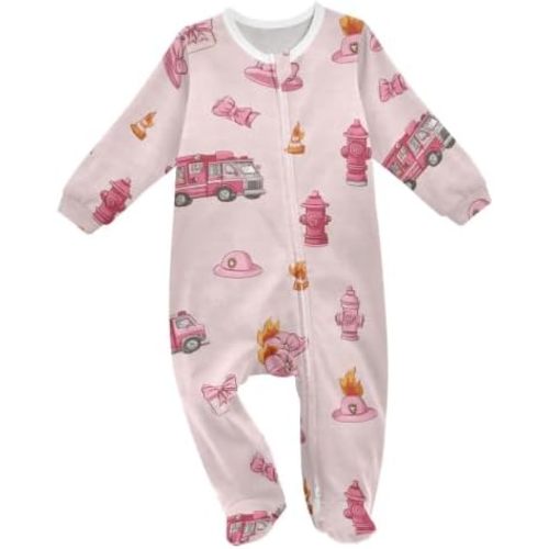 Baby Sleepers Newborn Baby One-Piece Footies for Girl Boy