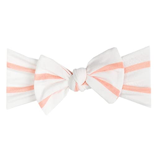 Copper Pearl Baby Bows: Stylish Headbands for Baby Girls, Premium Soft and Stretchy Baby Headbands, Perfect for Newborns, Trendy Designs - Lainey