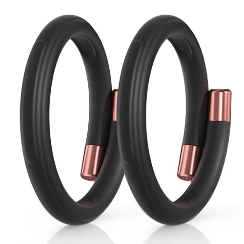 BuggyBands 2 Pack Stylish Mosquito Bracelets - DEET-Free Bug Bracelets for Kids & Adults, Individually Wrapped Adjustable Wristbands, Protection for Outdoor Activities