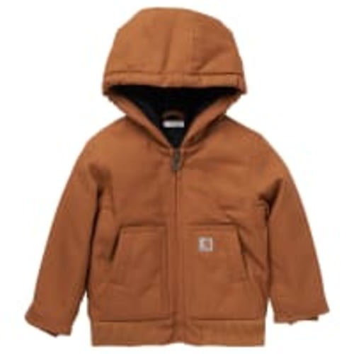 Carhartt Canvas Insulated Hooded Active Jacket for Toddlers | Bass Pro Shops