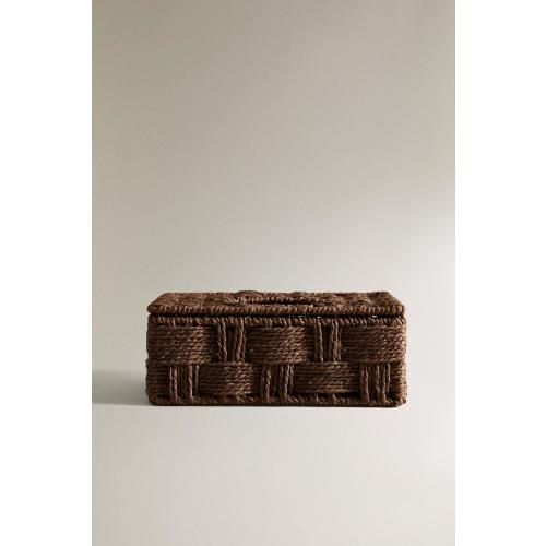WOVEN PAPER TISSUE BOX