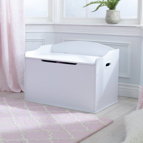 KidKraft Austin Wooden Toy Box/Bench with Safety Hinged Lid & Reviews | Wayfair