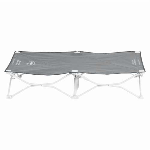 Regalo Gray Portable My Cot Toddler Bed, 48" Long by 24.5" Wide, Ages 2 to 5 Years