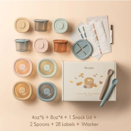 Silicone Baby Food Containers
