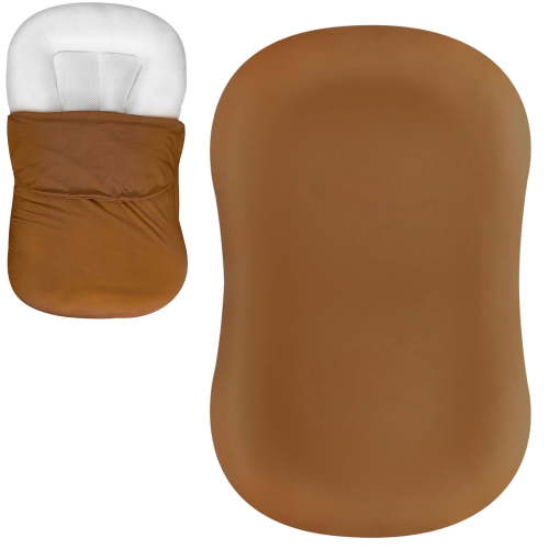 Gofinoday Baby Lounger for Newborn , Portable Infant Nest, Removable Cover, Soft and Breathable Cotton，Newborn Essentials Gifts,Boys and Girls