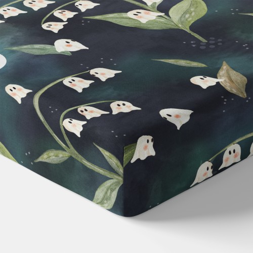 Boo Bells in Moonlight Crib Sheet