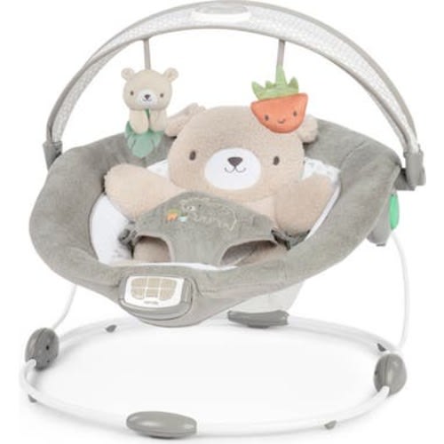 InLighten Baby Bouncer Seat with Light Up Toy Bar