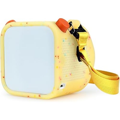 Jacket Compatible with Yoto Player 3rd Gen., Silicone Cover Compatible with Yoto Player 3rd Generation, Yellow