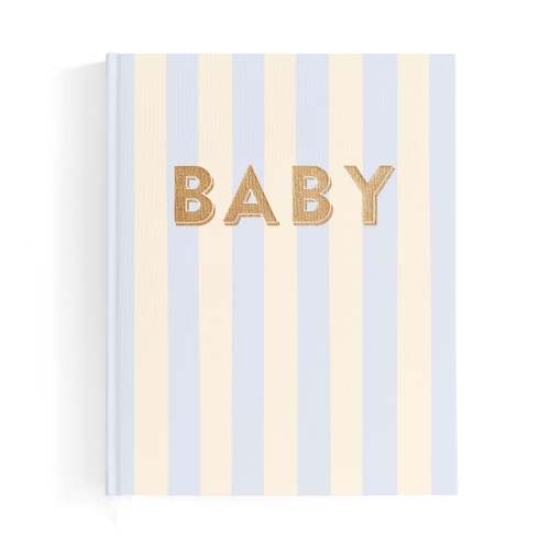 Baby Book Cloud Stripe - 3rd Edition