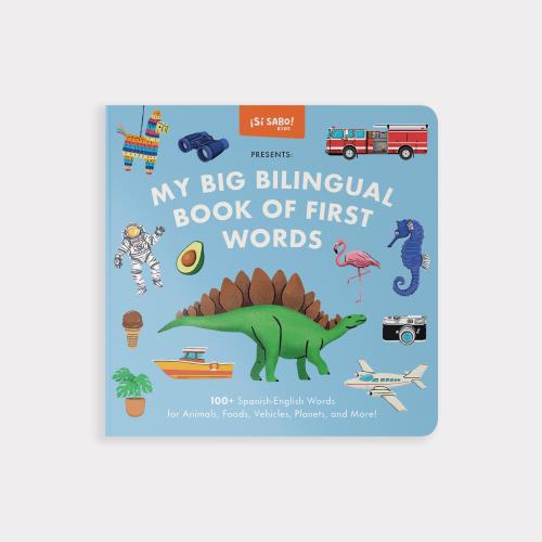 My Big Bilingual Book of First Words: 100+ English-Spanish Words (Best Baby Shower Gifts, gifts for babies, gifts for toddlers)