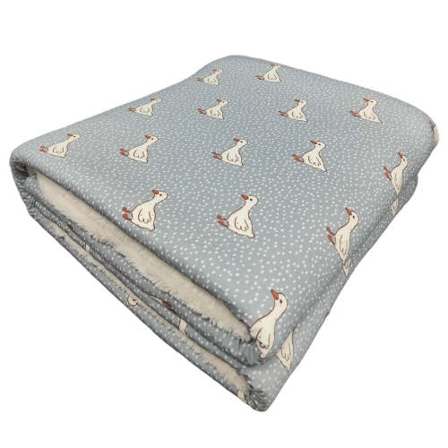 Classic Goose Fuzzy Bamboo Blanket