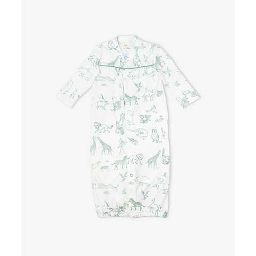 Convertible Gown, Seafoam Animal Parade