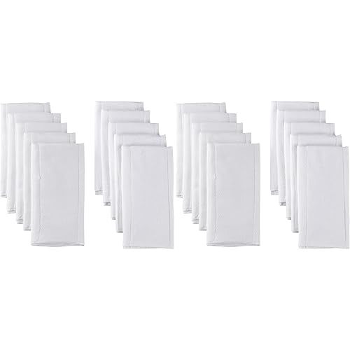 GERBER 10 Count Prefold Birdseye Diaper with Pad, White (Pack of 2)