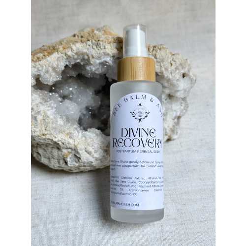 Divine Recovery // Postpartum Perineal Spray | Natural Herbal Mist for Birth Recovery and Postnatal Care