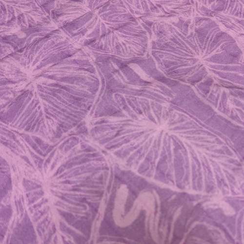 Purple Kalo Scribble Kapa Moe - Hawaiian Bamboo Swaddle | The Keiki Dept