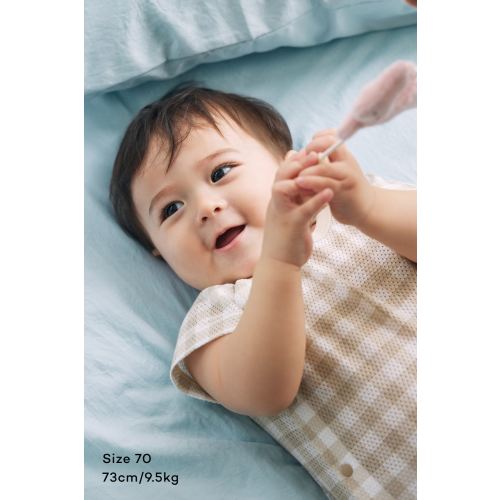 Cotton Mesh Bodysuit – Konny Baby