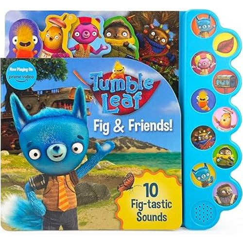 Tumble Leaf Fig & Friends Children's 10-Button Sound Board Book