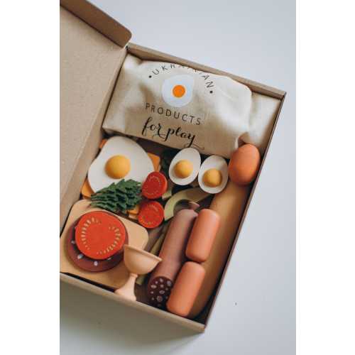 Wooden Play Food, Wooden Toys, Play Kitchen Accessory, Sensory Toys, Montessori Toys, Pretend Play, Miniature Food, Waldorf Toys