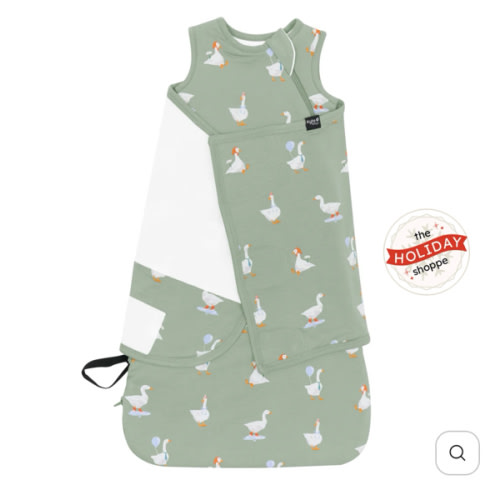 Sleep Bag Swaddler in Silly Goose 1.0