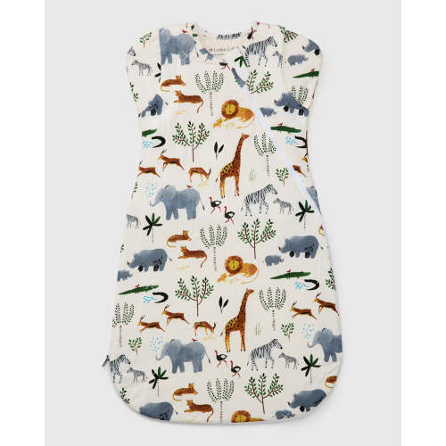 Baby Swaddle Wrap 1.0 TOG in TENCEL™- Safari Jungle