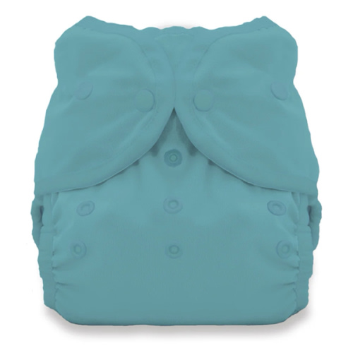 Thirsties Duo Wrap two-sized cloth diaper cover - size 1 | lagoon