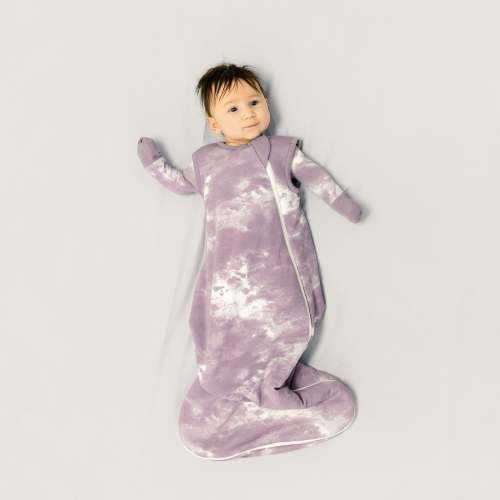 Larkspur Baby | Bamboo Wearable Blanket | Sleep Sack in Quick Silver