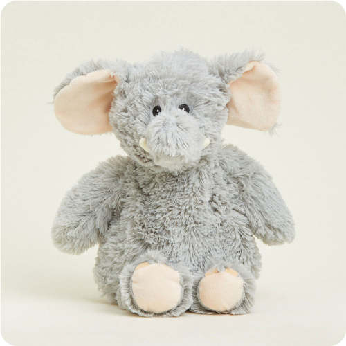 Warmies Weighted Gray Elephant Stuffed Animals | Warmies USA