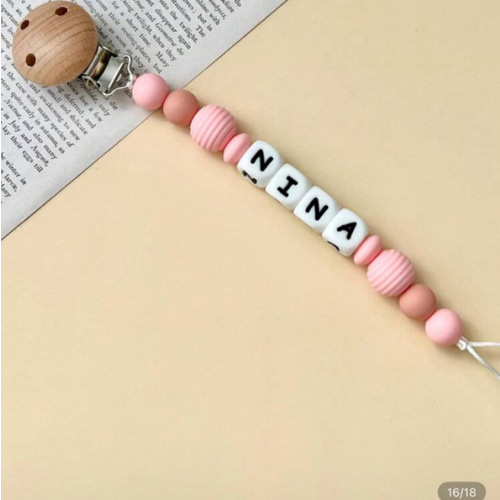 Customized anti drop pacifier clip