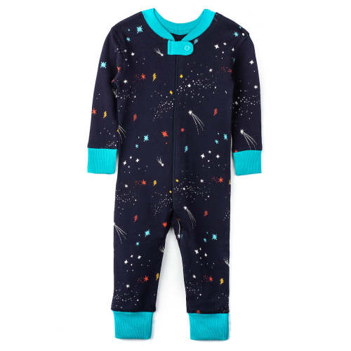 100% Organic Cotton One-piece Baby Pajamas
