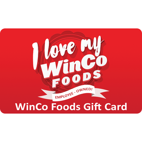 WinCo | Plastic Gift Card | Personalize Card