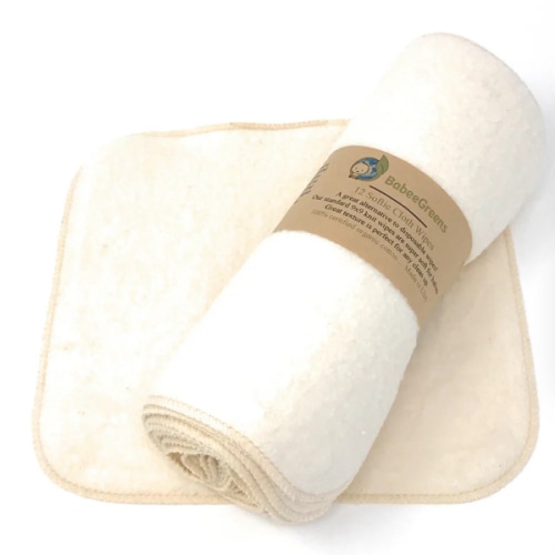 Organic Cloth Baby Wipes - Natural, Reusable Baby Wipes – Babee Greens