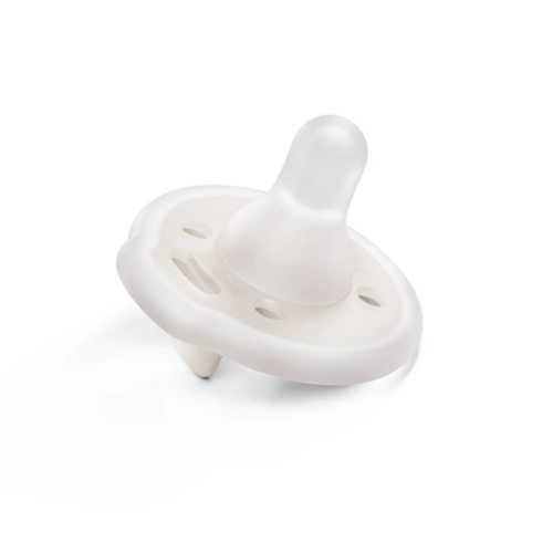 babypace breast-like pacifier 0-12 mo single - pearl | mōmi