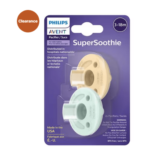 Philips Avent Soothie 3-18 M, 2.0 ea
