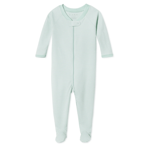 LAKE | Baby | Pima Cotton Pajamas | Parisian Green Baby Sleeper