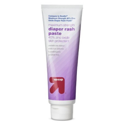 Diaper Rash Ointment (Compare to Desitin® Maximum Strength 40% Zinc Oxide Diaper Rash Paste)- 4oz - Up&Up