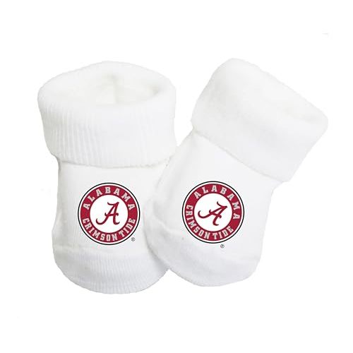 Future Tailgater Alabama Crimson Tide Baby Toe Bootie Socks