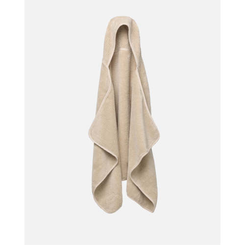 The Ribbed Hooded Towel - Rose