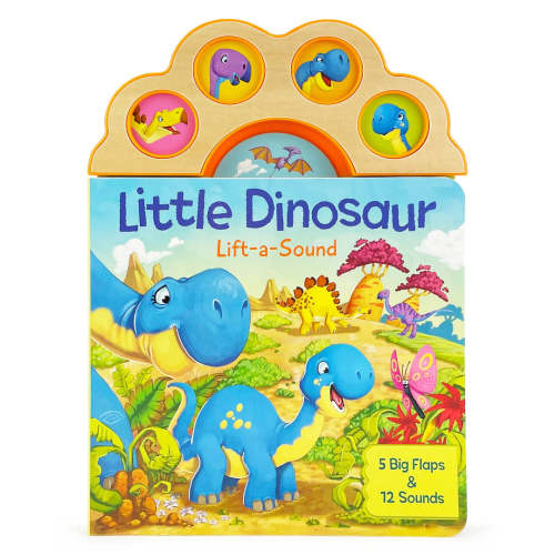 Cottage Door Pres - Little Dinosaur Interactive Sound Book