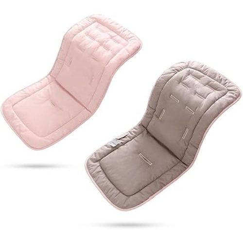 Baby Stroller Cushion, Infant Car Seat - Breathable and Soft Newborn Stroller Mat - Baby Stroller Seat Cushion Cotton Cover Toddler Seat Pad Liner for Stroller, 30.7inx12.99in Style 5