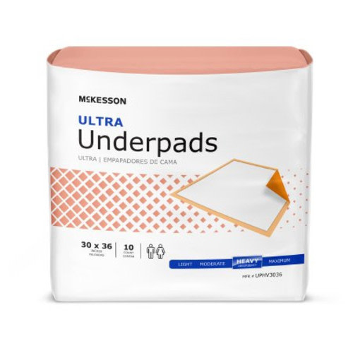 McKesson Ultra 30" x 36" Fluff Underpad | In His Hands