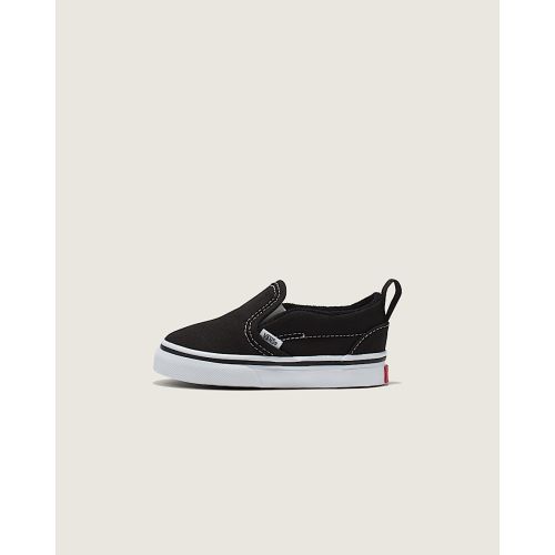 Vans | Toddler Slip-On V Canvas Black/True White Shoes
