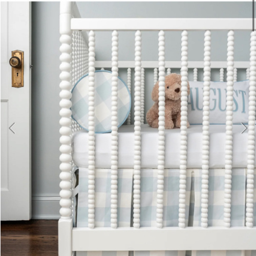 Pleated Crib Skirt – Rooney Home